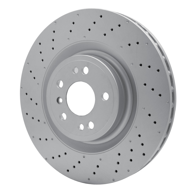 Mercedes-Benz GLE400 Brake Rotor (1) - Front - R1 Concepts - GEOSPEC Coated Rotor - Drilled - `12-`19